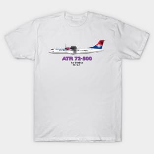 Avions de Transport Régional 72-500 - Air Serbia T-Shirt